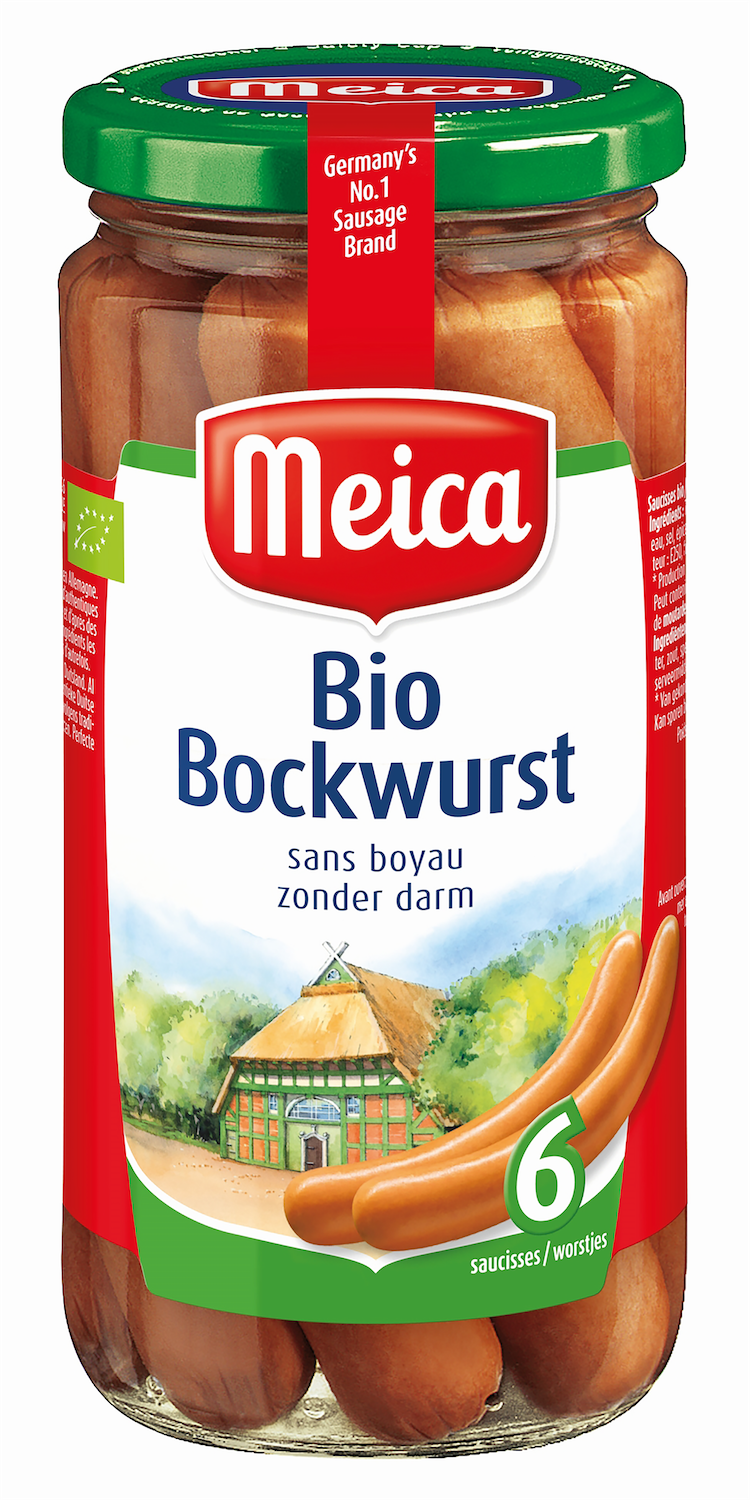 5942 - Meica Bio Bockworst 6 stuks 180g